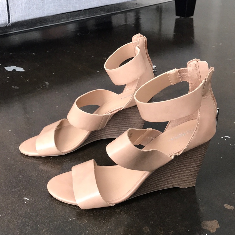 Target strappy wedges